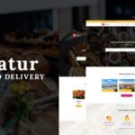 Matur Food Delivery Ordering WordPress Theme