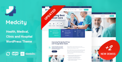 Medcity - Health & Medical WordPress Theme