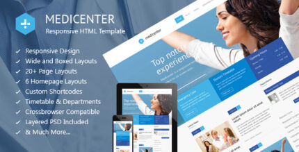 MediCenter - Health Medical Template