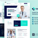 MedicaLife - Health Care & Medical Elementor Template Kit