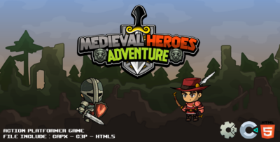 Medieval Heroes Adventure - Construct Game