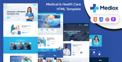 Mediox - Medical & Healthcare HTML Template