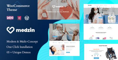 Medzin - Multipurpose Medical WooCommerce WordPress Theme