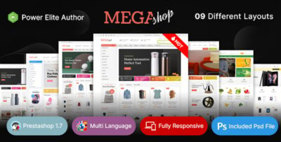 Mega Shop - Multiuse Prestashop v1.7 Theme