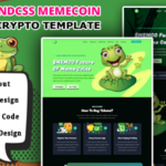 Meme coin - Tailwindcss Memecoin ICO & Crypto Template