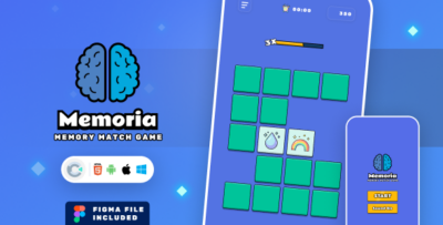 Memoria - Memory Match Game Template