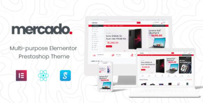 Mercado Elementor - Multipurpose Prestashop Electronics Theme