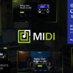 Midi - Sound & Music WordPress Theme