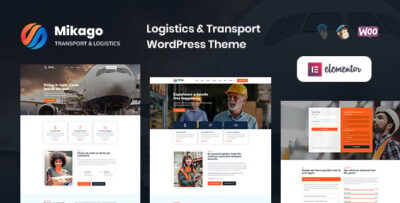 Mikago - Logistics & Transportation WordPress Theme