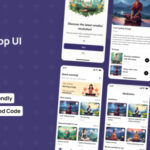 Mindfulme App UI Template Meditation App in Flutter BlissfulMind App Template