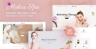 Mislax Spa - Elegant Spa And Wellness Shopify Theme