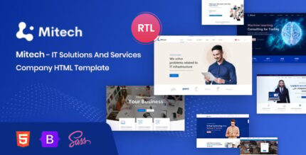 Mitech - IT Solutions And Services Company HTML Template