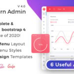 Modern Admin - Clean Bootstrap 4 Dashboard HTML Template + Material Design