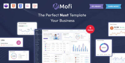 Mofi - Laravel Admin Template