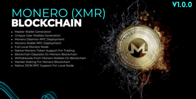 Monero (XMR) Blockchain for Ecosystem Addon