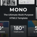 Mono - Multi-Purpose HTML5 Template