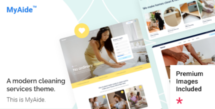 MyAide - Cleaning Services Theme