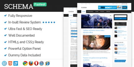 MyThemeShop Schema WordPress Theme