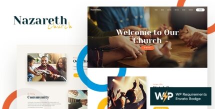 Nazareth Church & Religion WordPress Theme