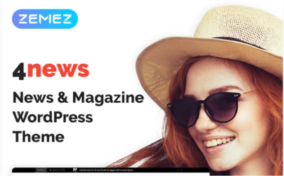 News - News & Magazine Elementor WordPress Theme