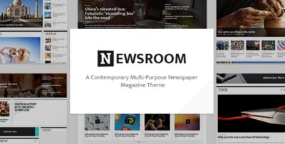 Newsroom - Newspaper Theme