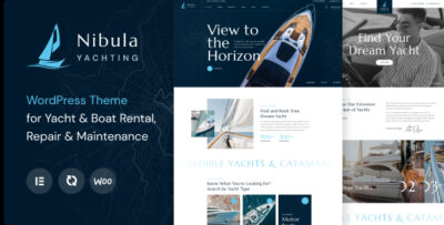 Nibula - Boat & Yacht WordPress Theme