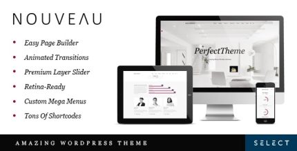 Nouveau - Multipurpose WordPress Theme