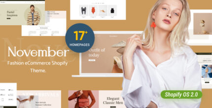 November - Multipurpose Sections Shopify Theme