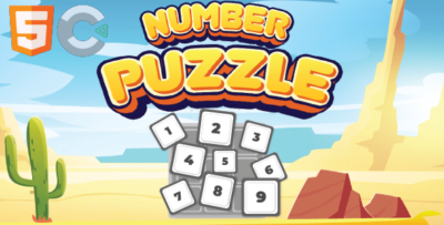 Number Puzzle-Construct3 - HTML