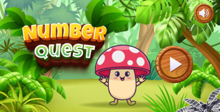 Number Quest Game- Educational Game - HTML5, Construct 3