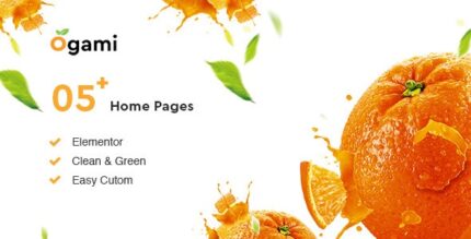 Ogami - Organic Store & Bakery WordPress Theme v1.49