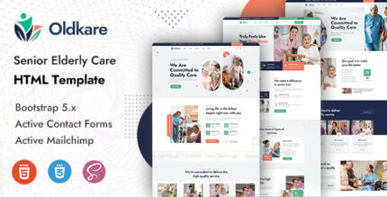 Oldkare - Senior Elderly Care HTML Template