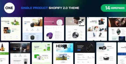 One - Single Product Shopify 2.0 Theme