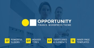 Opportunity - Finance WordPress Theme