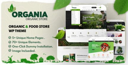 Organia - Organic Food Store WordPress Theme