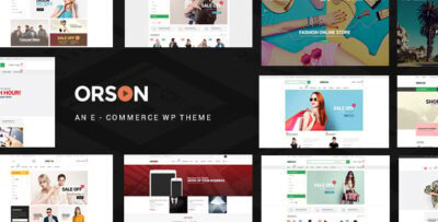 Orson - Innovative Ecommerce WordPress Theme v3.7