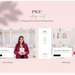 PWE - Wedding and Event Planner WordPress Theme