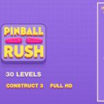 Pinball Rush - HTML5 Game (Construct3)