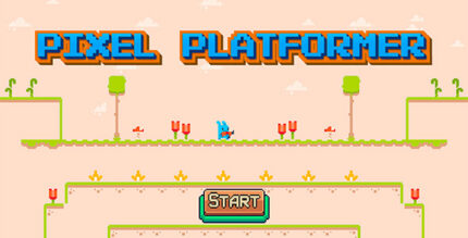 Pixel Platformer - Cross Platform Casual Game