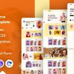 Pixio - Fashion Shop & eCommerce Tailwind CSS Template