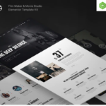 Pixoo - Film Maker & Movie Studio Elementor Template Kit