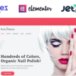 Poli Nails - Nail Salon with Great Widgets and Elementor WordPress Theme