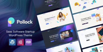 Pollock - Saas Software Startup WordPress Theme