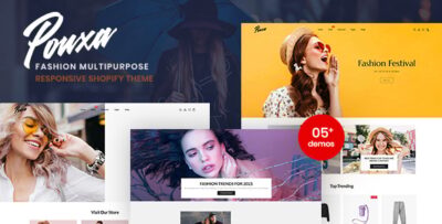 Pouxa - Fashion Multipurpose Responsive Shopify Theme