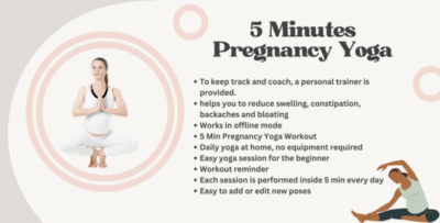 Pregnancy Yoga - 5 Minutes