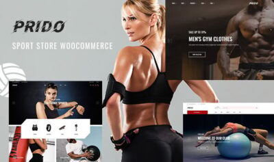 Prido - Sport Store WooCommerce WordPress Theme