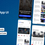 PrimeNews App UI Template News App in Flutter InfoHub App Template