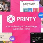 Printy - Custom Printing & T-Shirt Design WordPress Theme v1.3