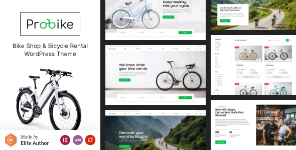 ProBike - Bike Shop & Bicycle Rental WordPress Theme ProBike - Bike Shop & Bicycle Rental WordPress Theme