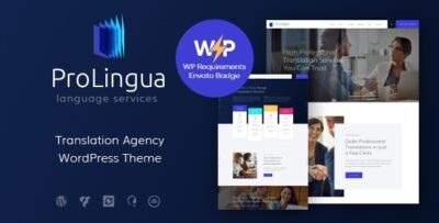 ProLingua - Translation Services WordPress Theme v1.1.10